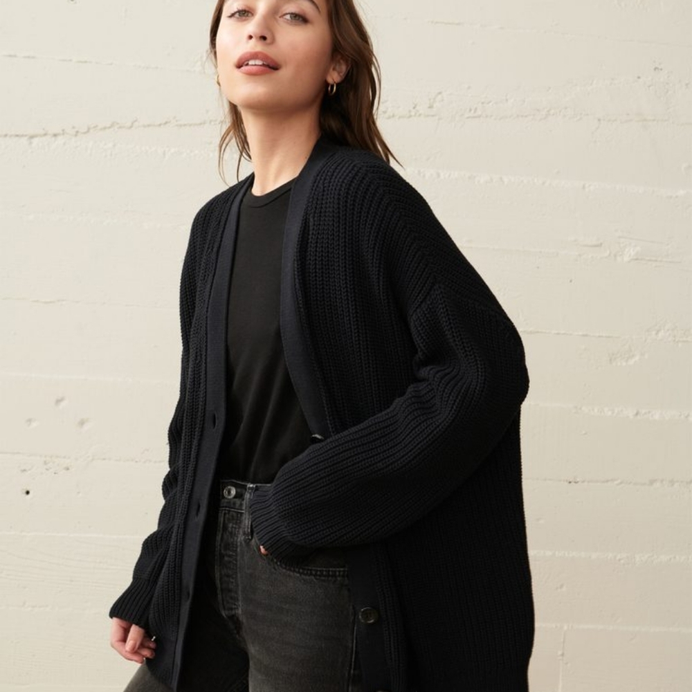 Jenni Kayne xs cotton Cocoon sweater